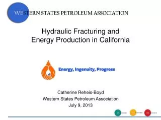 Hydraulic Fracturing and Energy Production in California