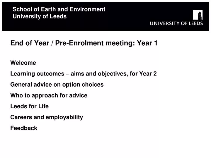 school of earth and environment university of leeds