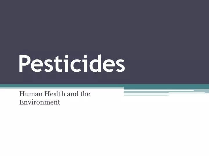 pesticides