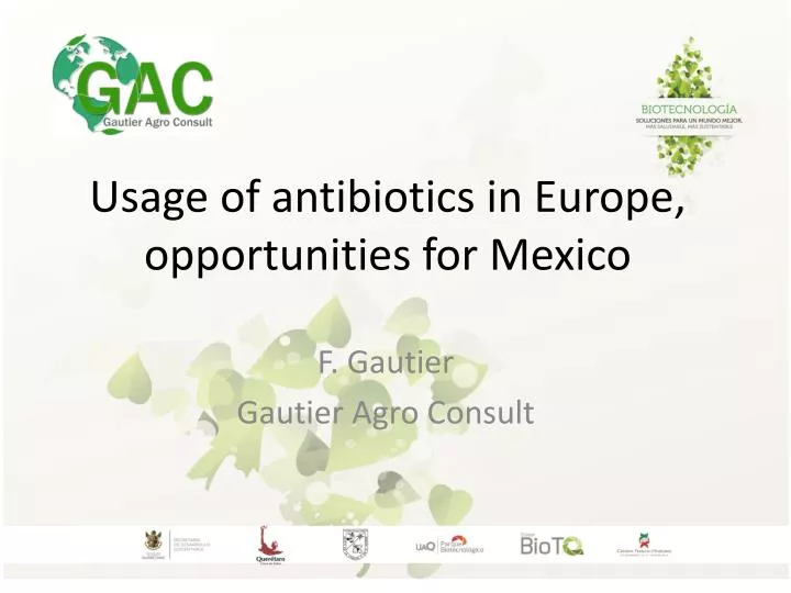 usage of antibiotics in europe opportunities for mexico