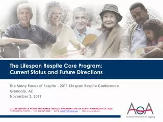 The Lifespan Respite Care Program: Current Status and Future Directions