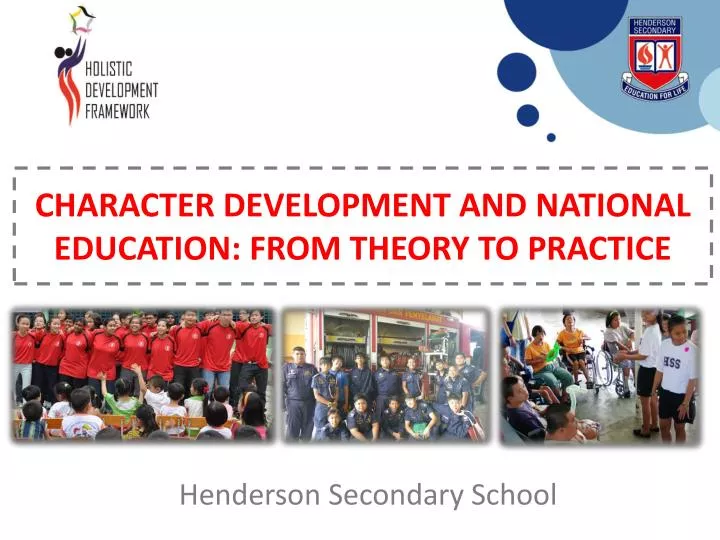 character development and national education from theory to practice