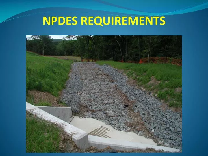 npdes requirements