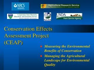 Conservation Effects Assessment Project (CEAP)