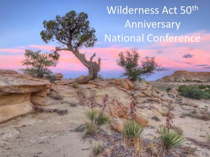 wilderness act 50 th anniversary national conference