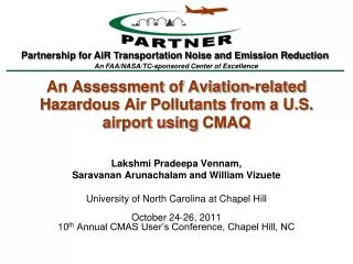 An Assessment of Aviation-related Hazardous Air Pollutants from a U.S. airport using CMAQ