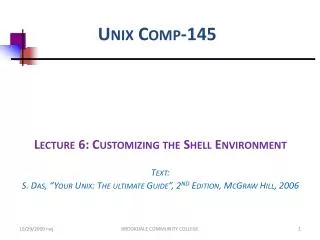 Unix Comp-145