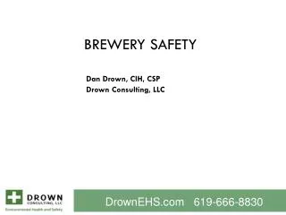 Brewery Safety