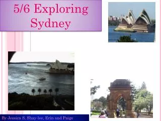 5 /6 Exploring Sydney