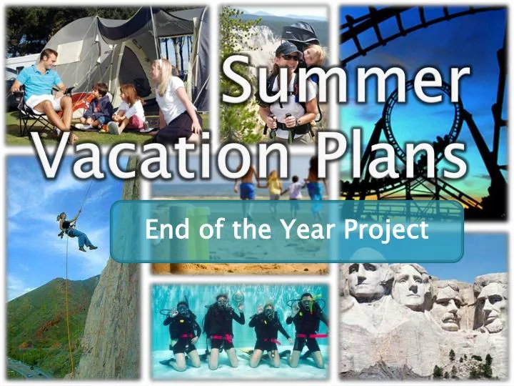 summer vacation plans