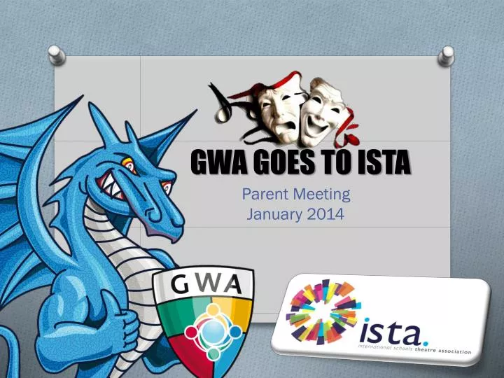 gwa goes to ista