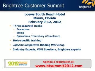 Brightree Customer Summit