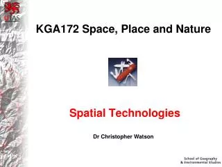 KGA172 Space, Place and Nature