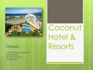 Coconut Hotel &amp; Resorts