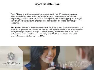 Beyond the Bottles Team