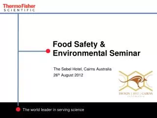 Food Safety &amp; Environmental Seminar