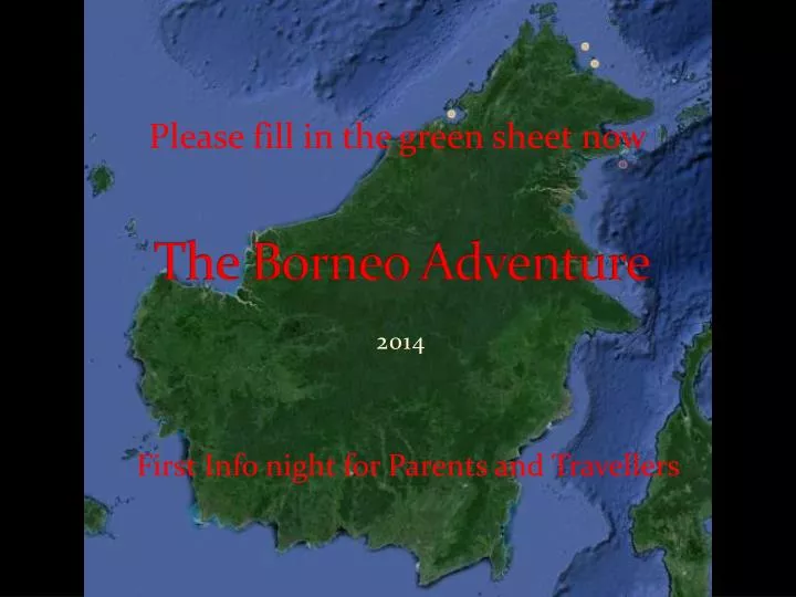 the borneo adventure