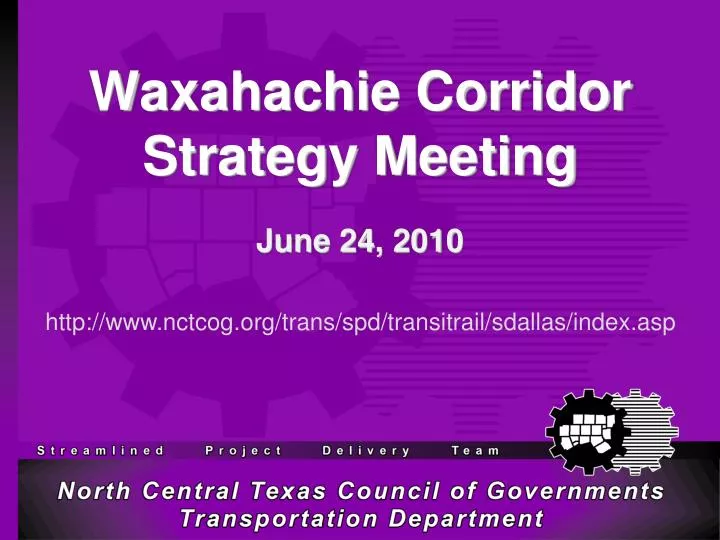 waxahachie corridor strategy meeting