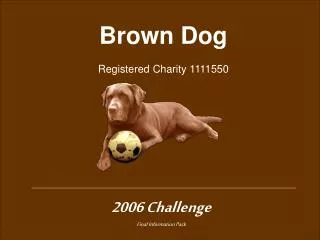 2006 Challenge Final Information Pack
