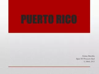 puerto rico