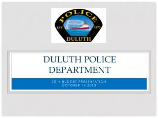 Duluth Police Department