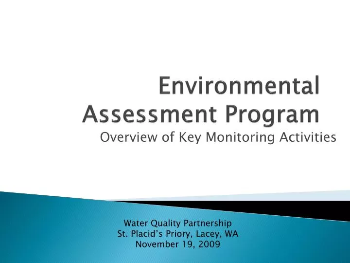 environmental assessment program