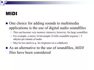 MIDI