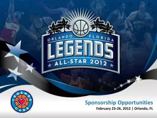 Sponsorship Opportunities February 23-26, 2012 | Orlando, FL