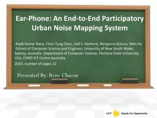 Ear-Phone : An End-to-End Participatory Urban Noise Mapping System