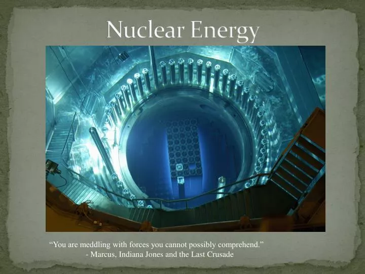 nuclear energy