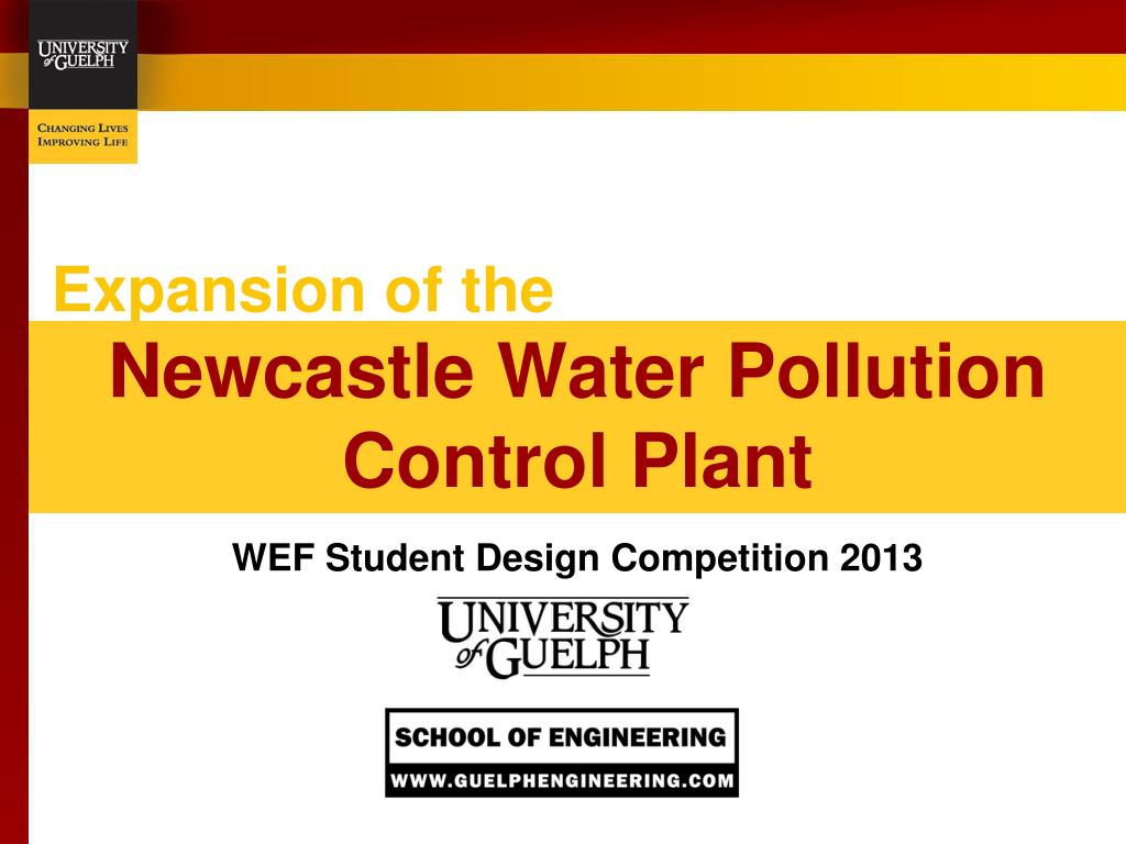 PPT - Newcastle Water Pollution Control Plant PowerPoint Presentation ...