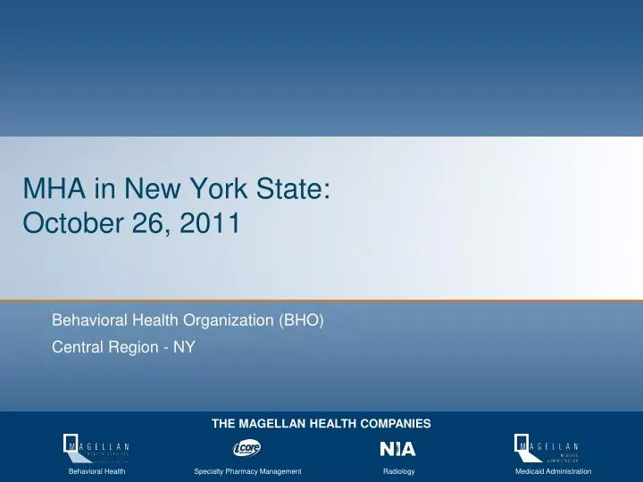 mha in new york state october 26 2011