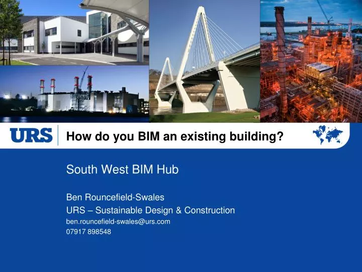 how do you bim an existing building