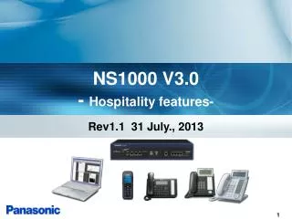 NS1000 V3.0 - Hospitality features-