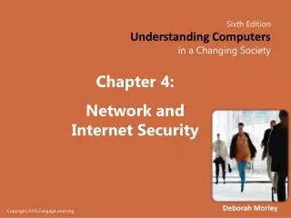 Chapter 4: Network and Internet Security