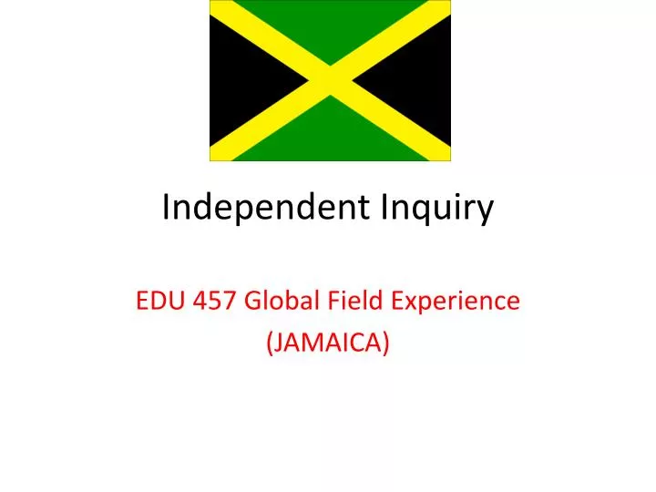 independent inquiry