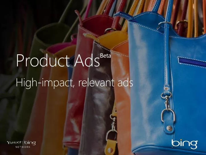 product ads beta