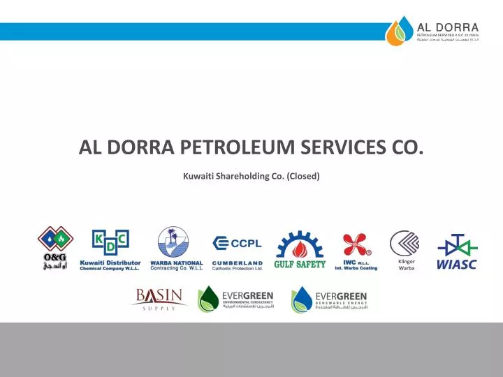 al dorra petroleum services co kuwaiti shareholding co closed