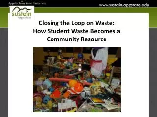 Closing the Loop on Waste: How Student Waste Becomes a Community Resource