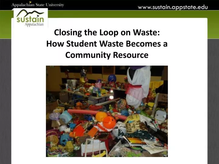 closing the loop on waste how student waste becomes a community resource