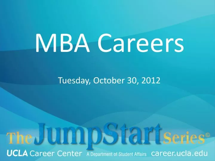 mba c areers