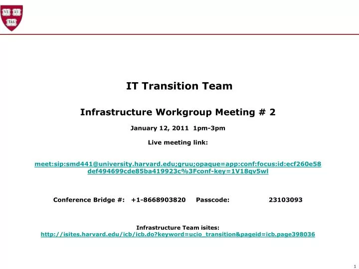 it transition team