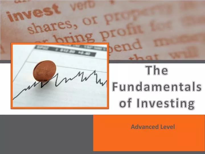 the fundamentals of investing