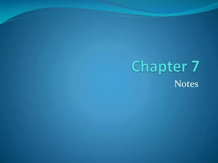chapter 7