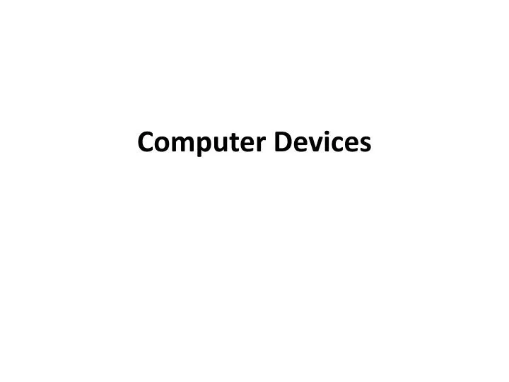 computer devices