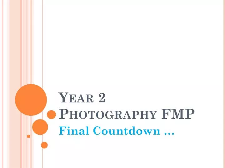 year 2 photography fmp