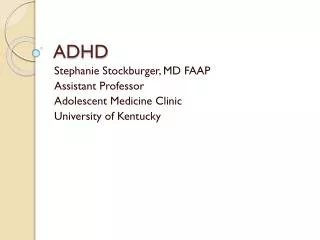 ADHD