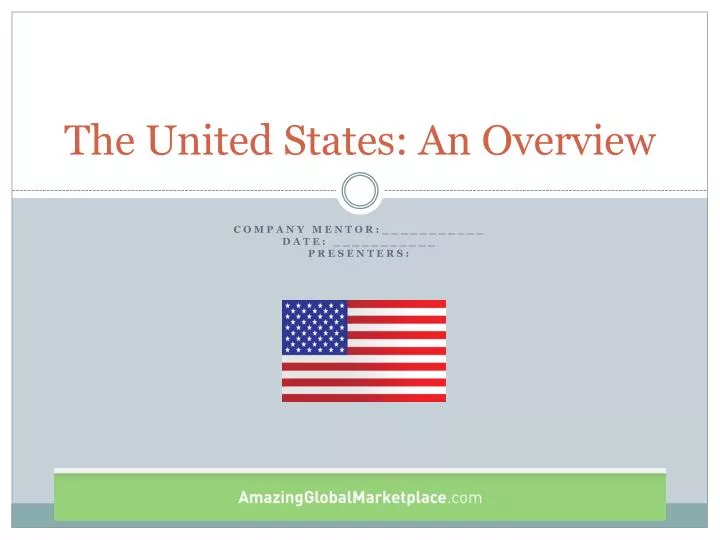the united states an overview