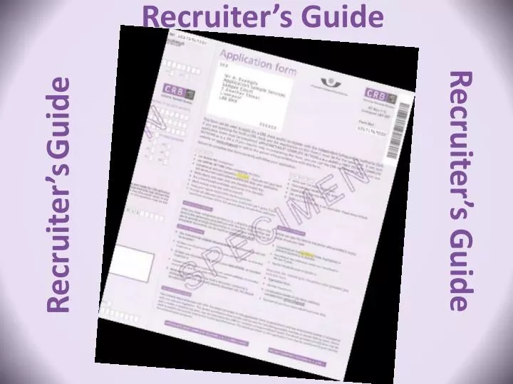 recruiter s guide