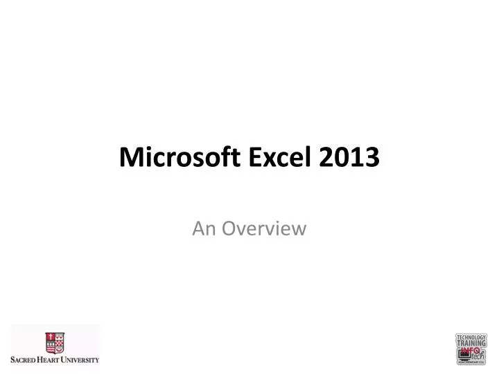microsoft excel 2013